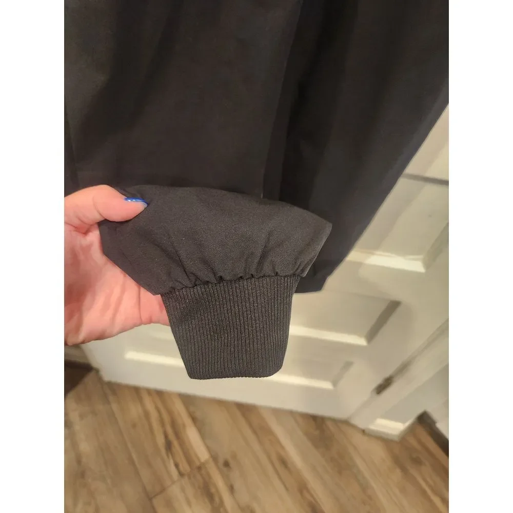 Retrology‎ Black Jogger Drawstring Pants Women's Size Small